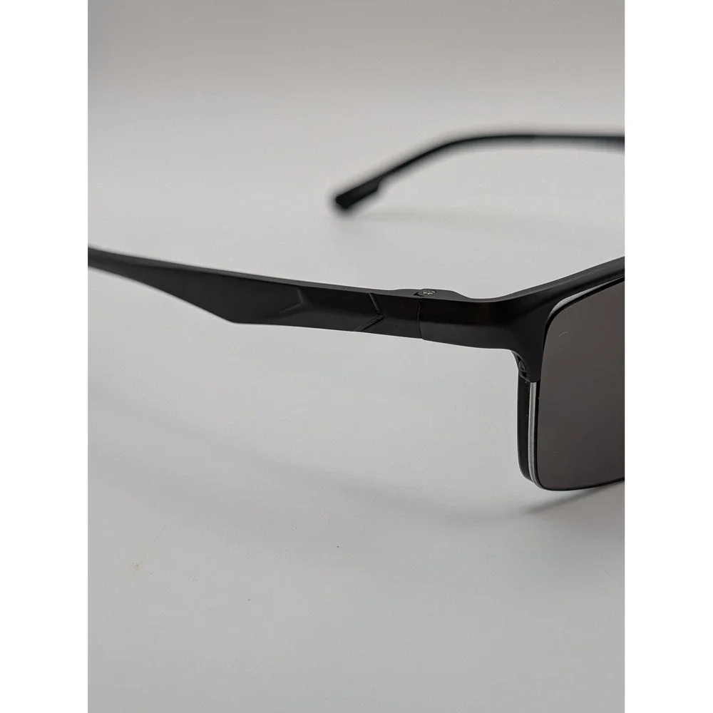 Gargoyles G Sport DG0124 Sparse Gunmetal Rectangular Sunglass Frames 52-18-140